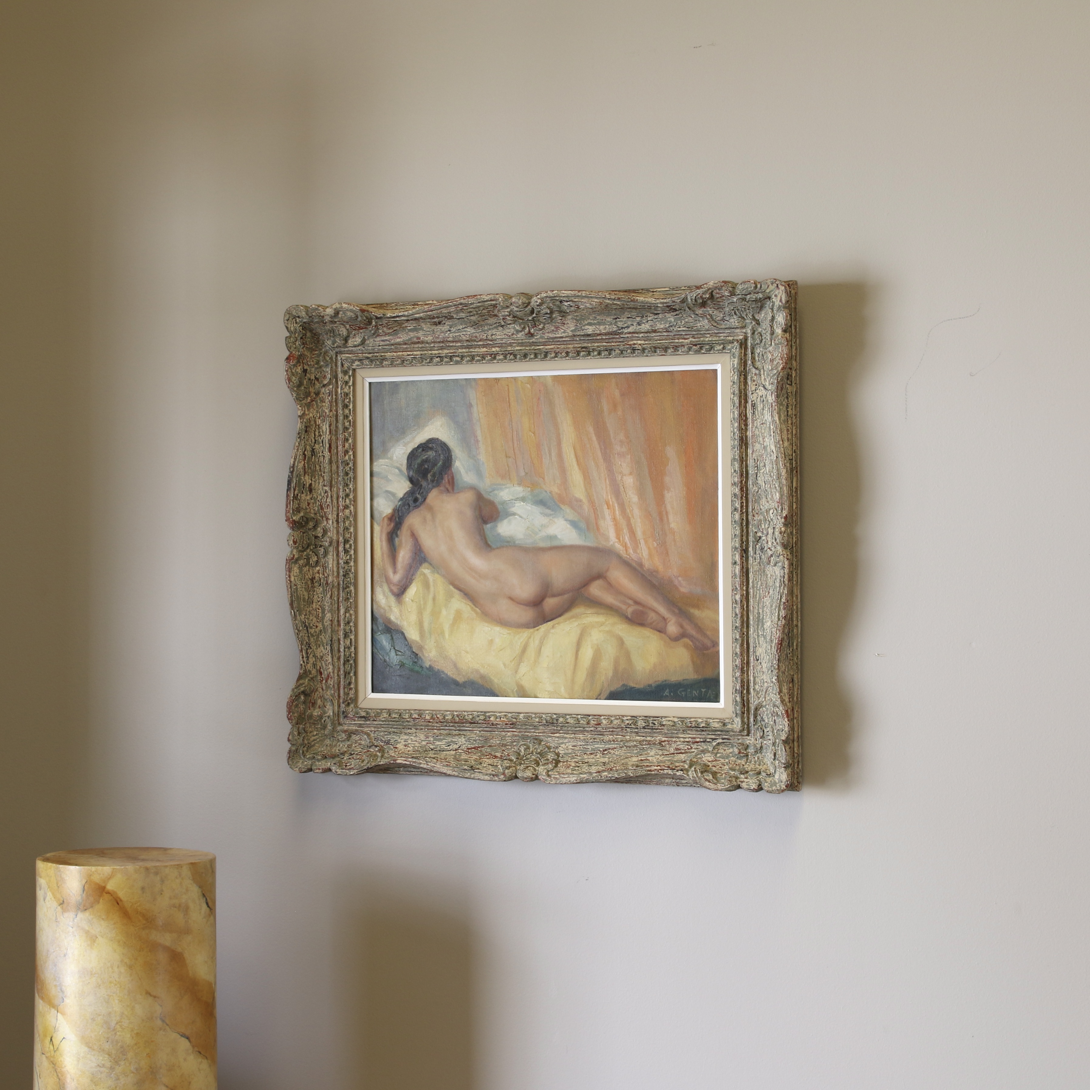 152-66 - Reclining Nude in Montparnasse Frame